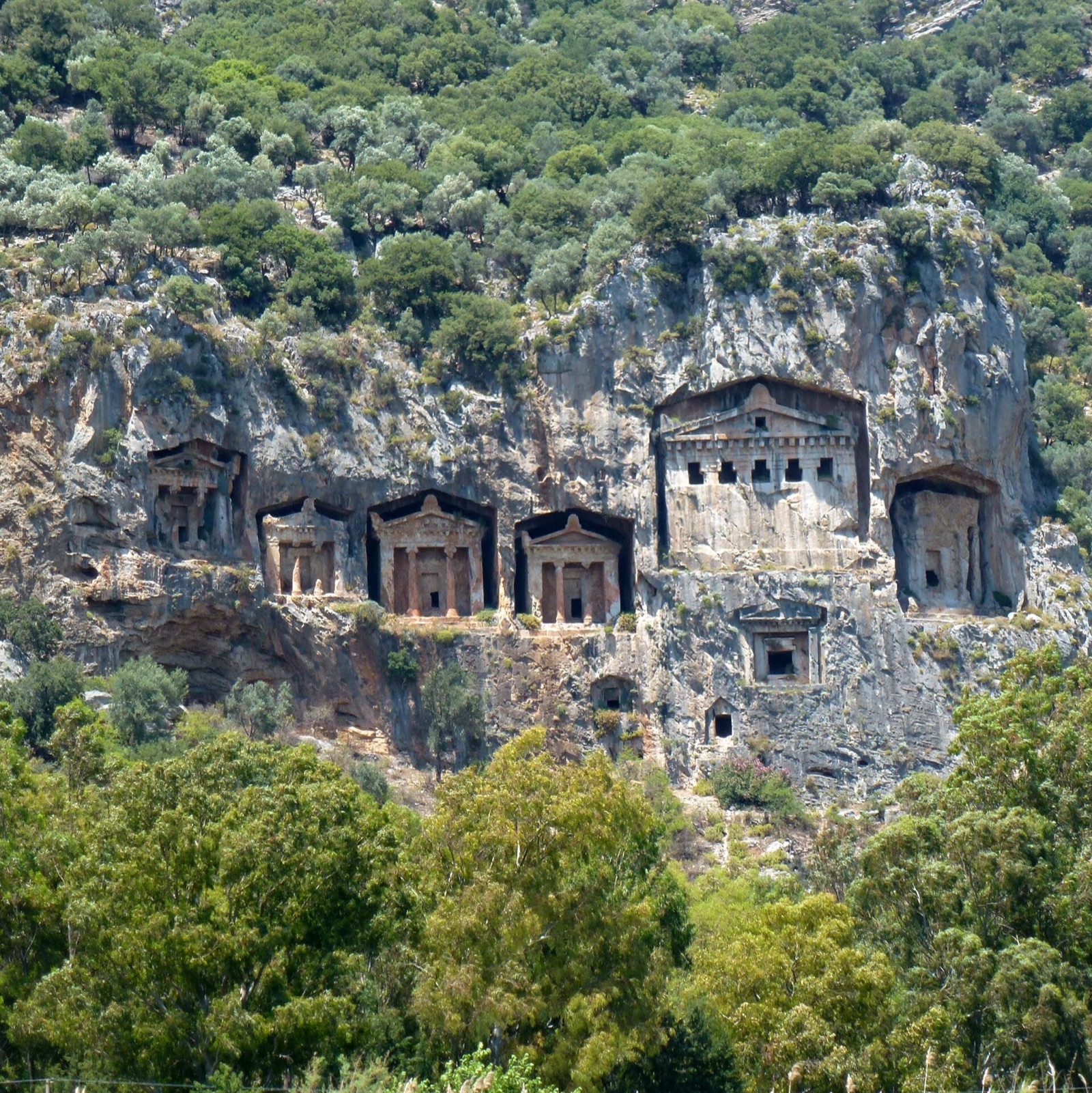 Felsengräber von Kaunos bei Dalyan